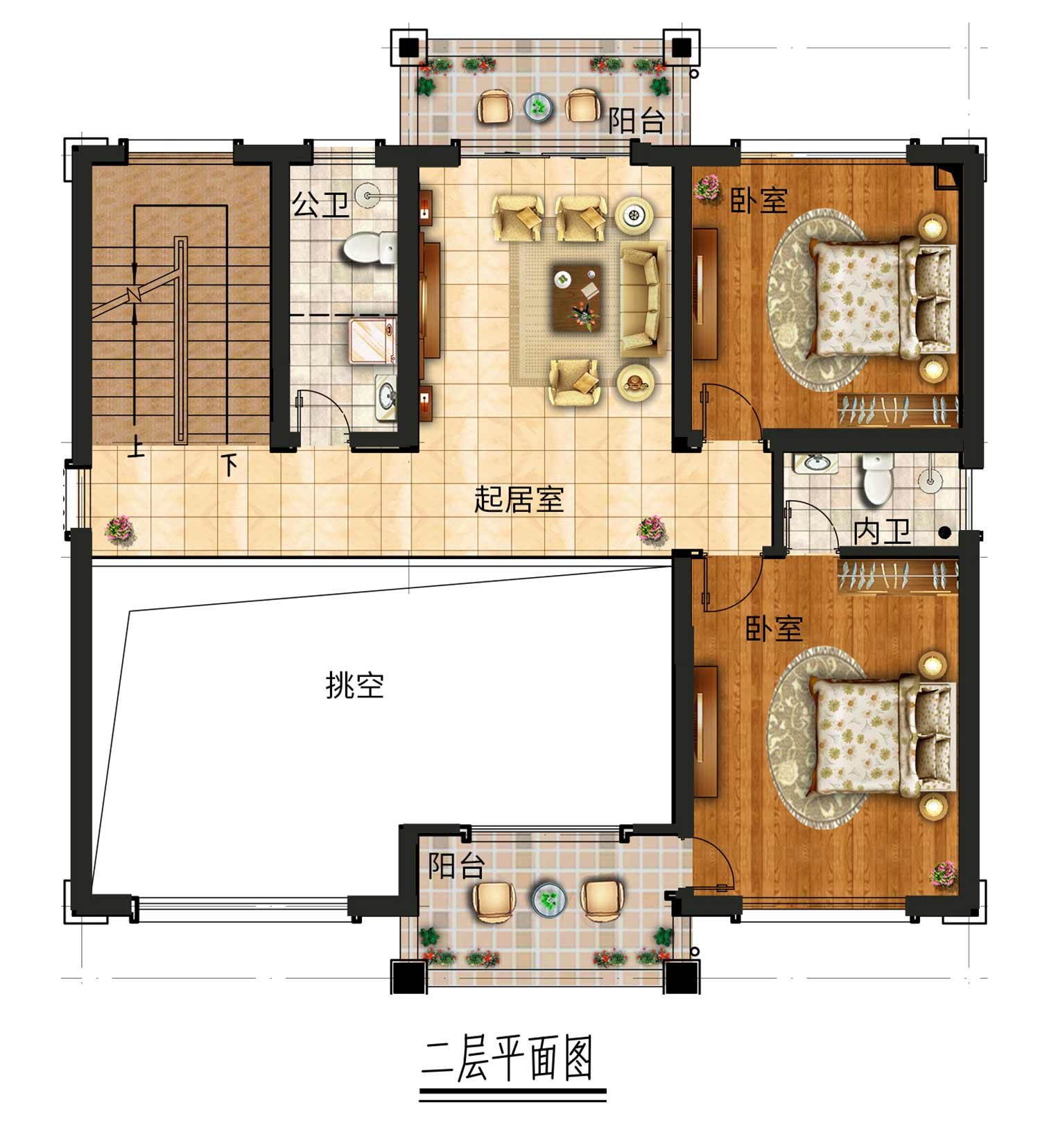 乡建设计魔方图纸效果图