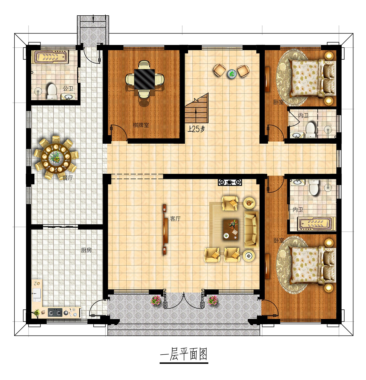 乡建设计魔方图纸效果图