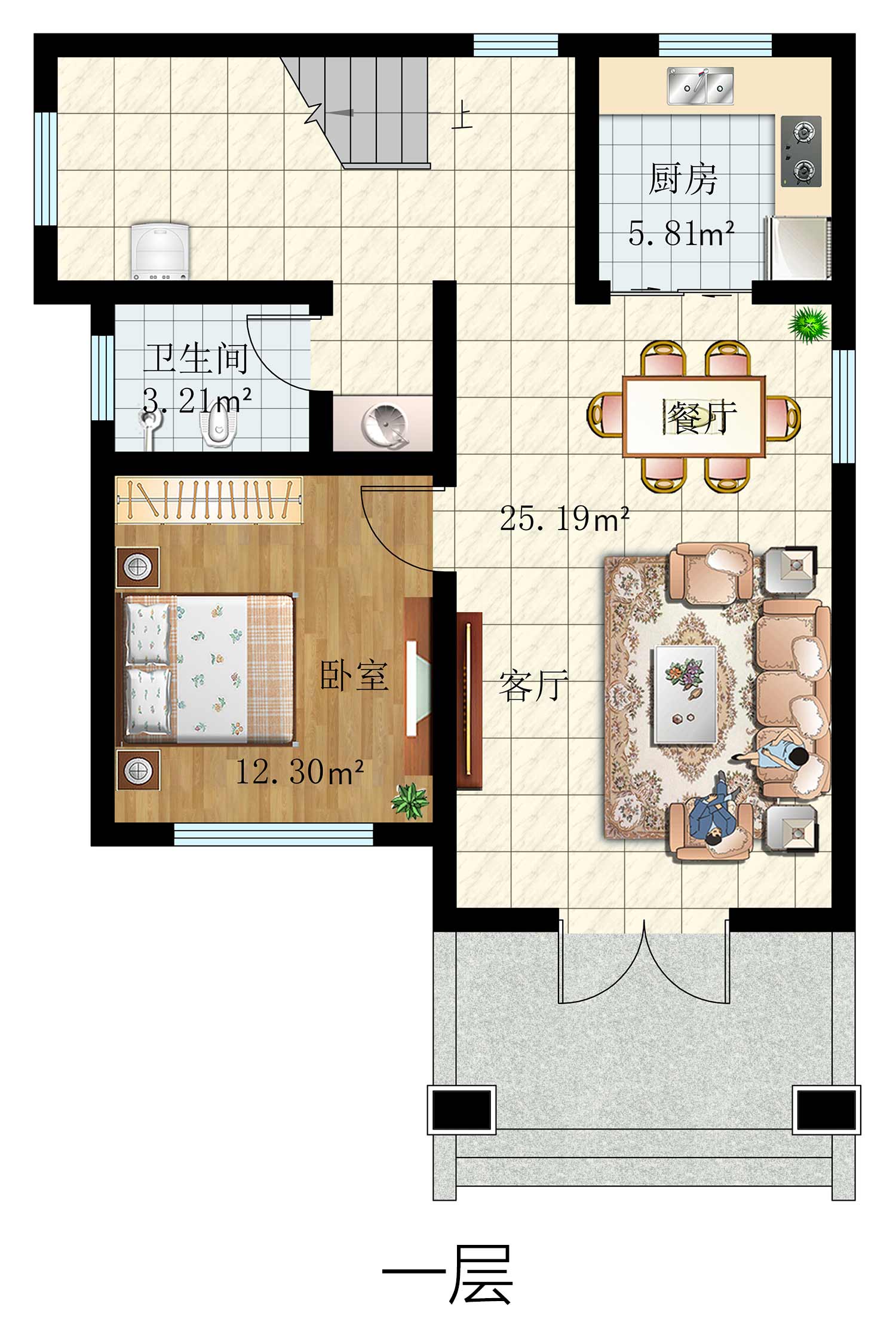 乡建设计魔方图纸效果图