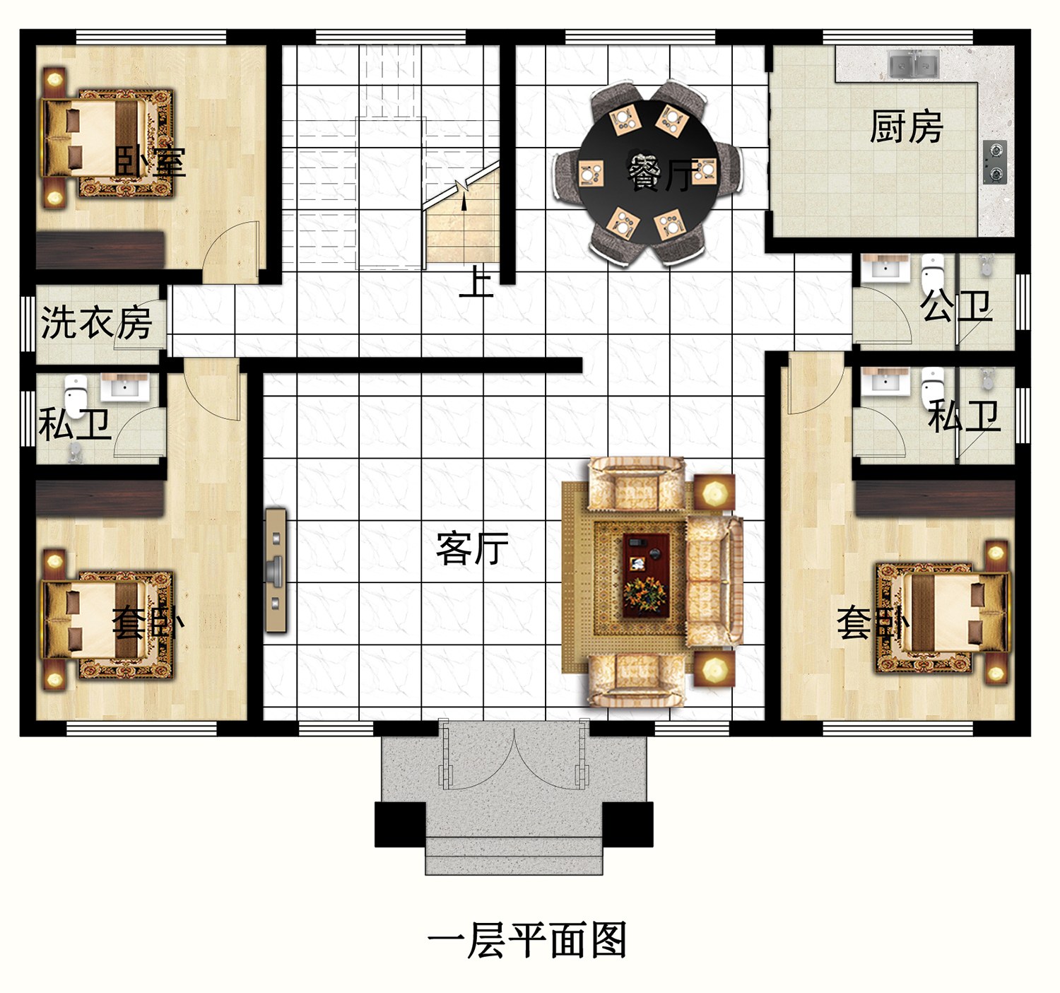 乡建设计魔方图纸效果图