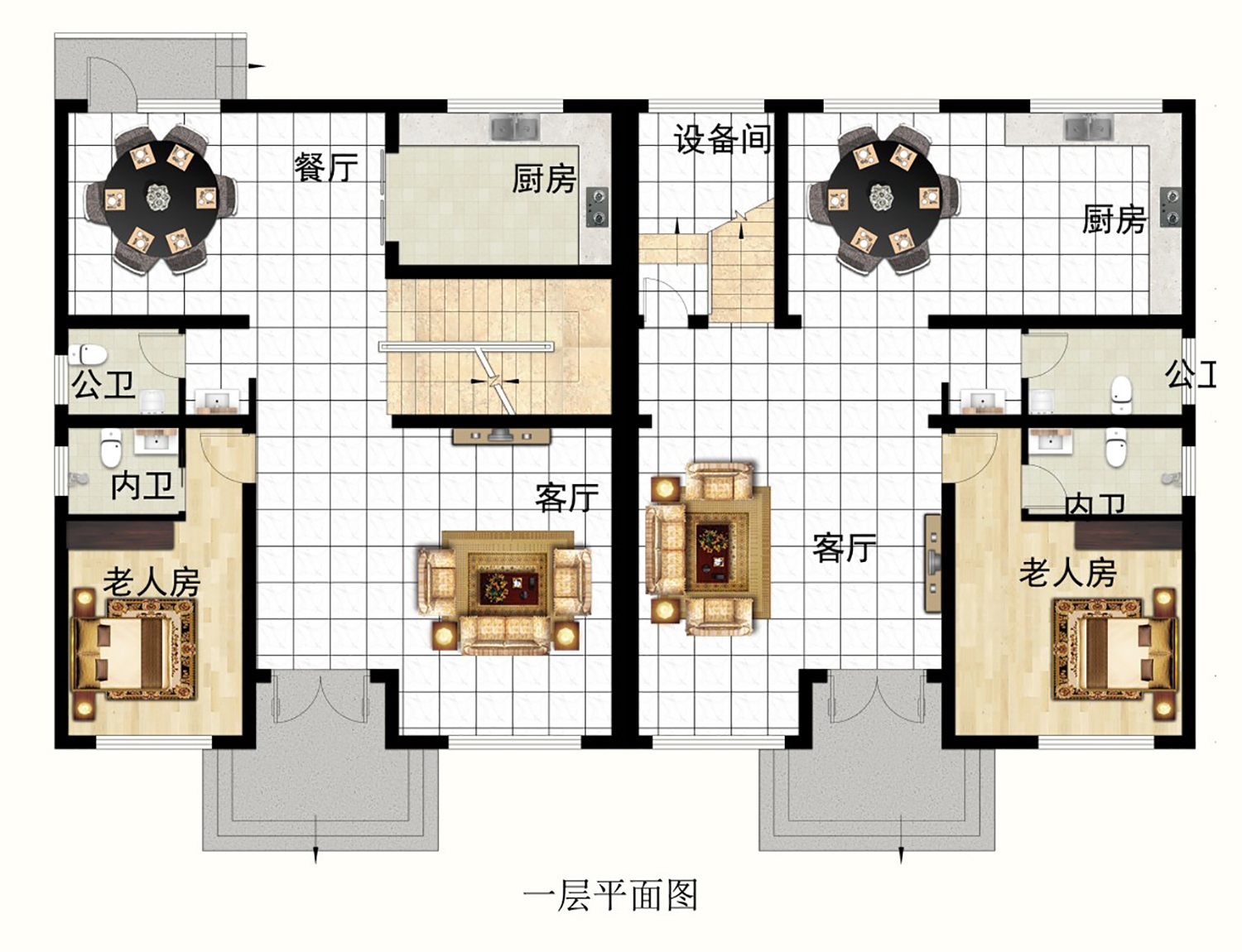 乡建设计魔方图纸效果图
