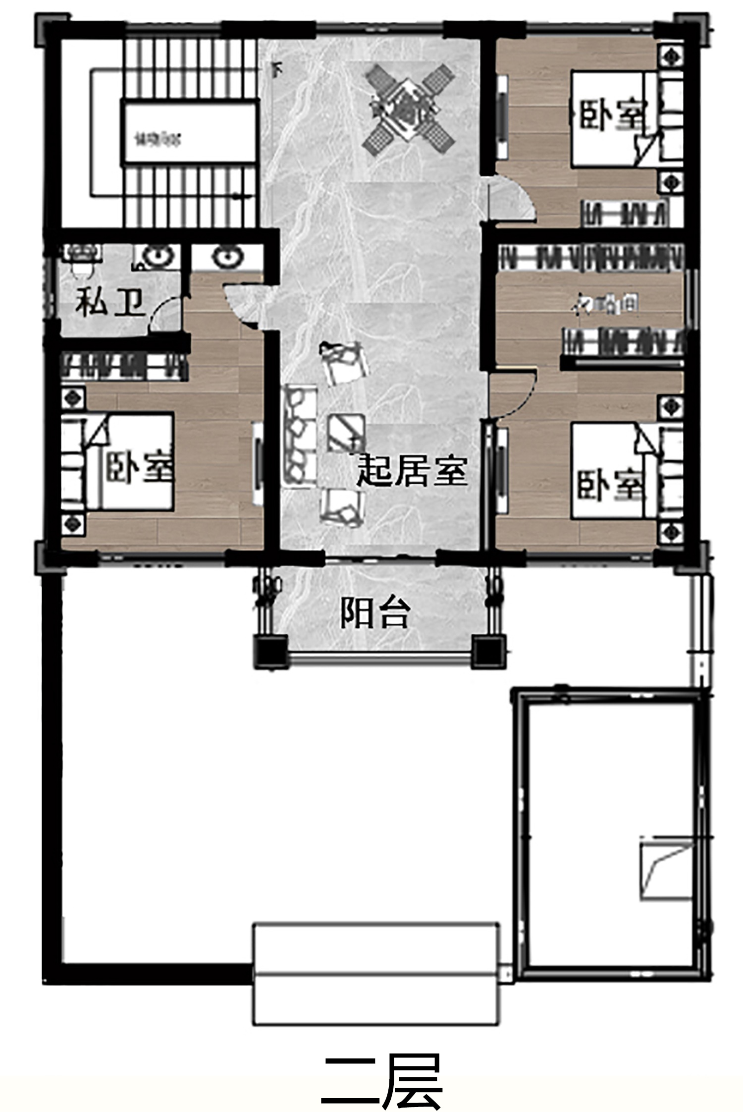 乡建设计魔方图纸效果图