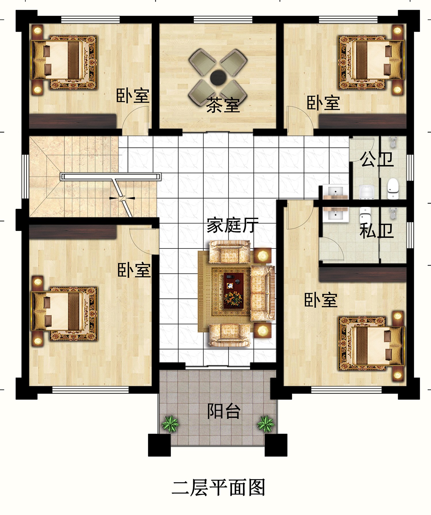 乡建设计魔方图纸效果图