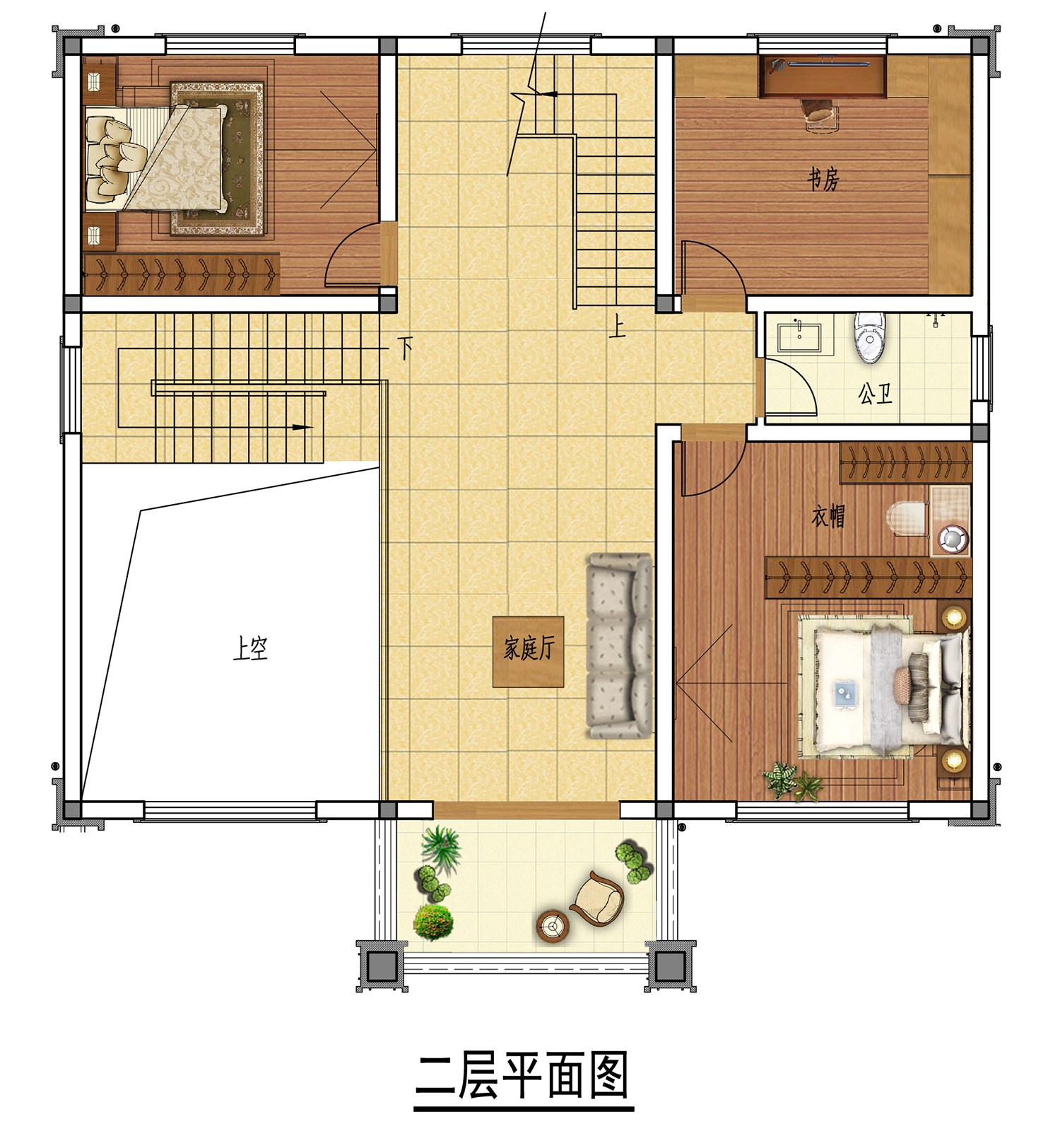 乡建设计魔方图纸效果图