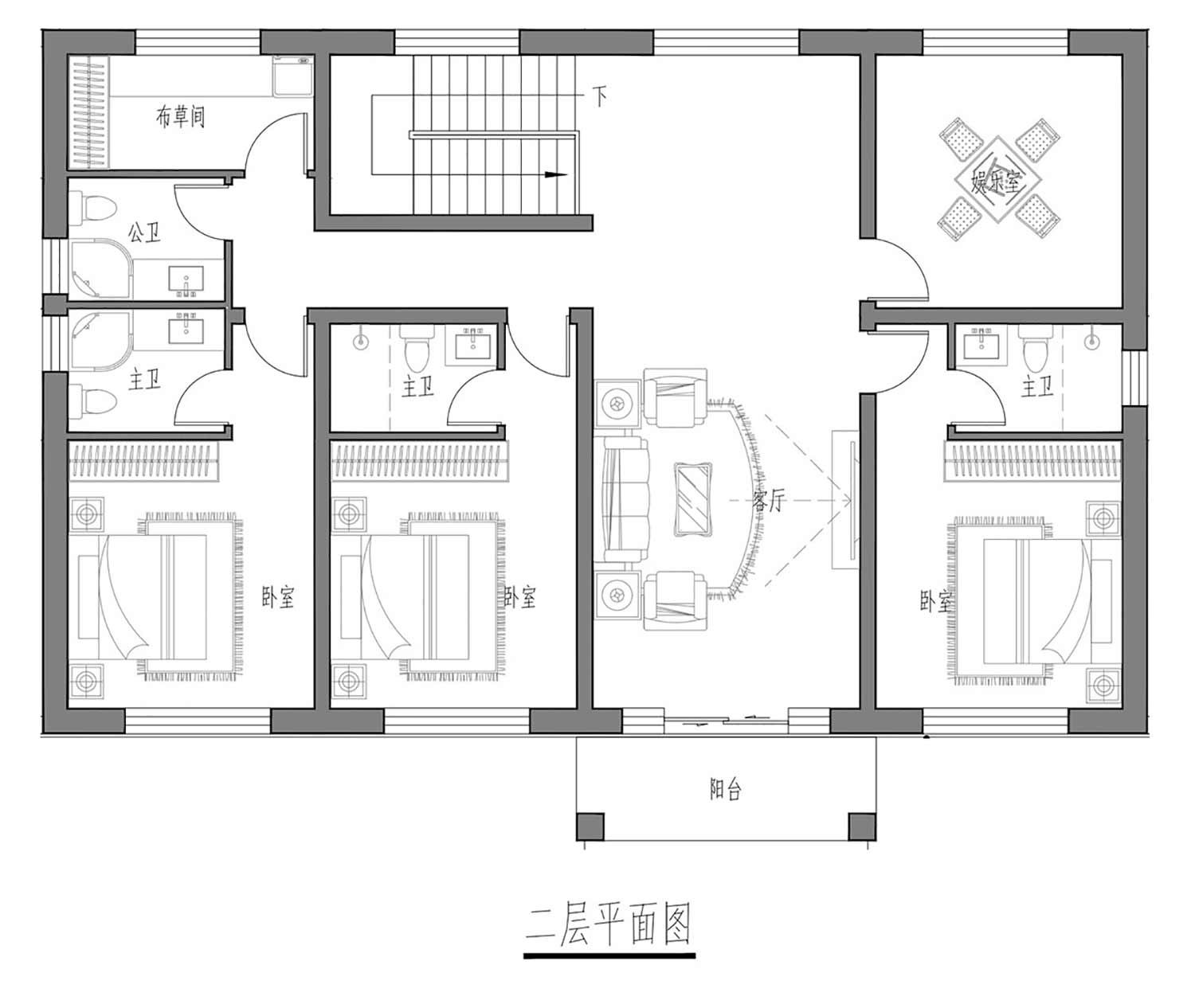 乡建设计魔方图纸效果图
