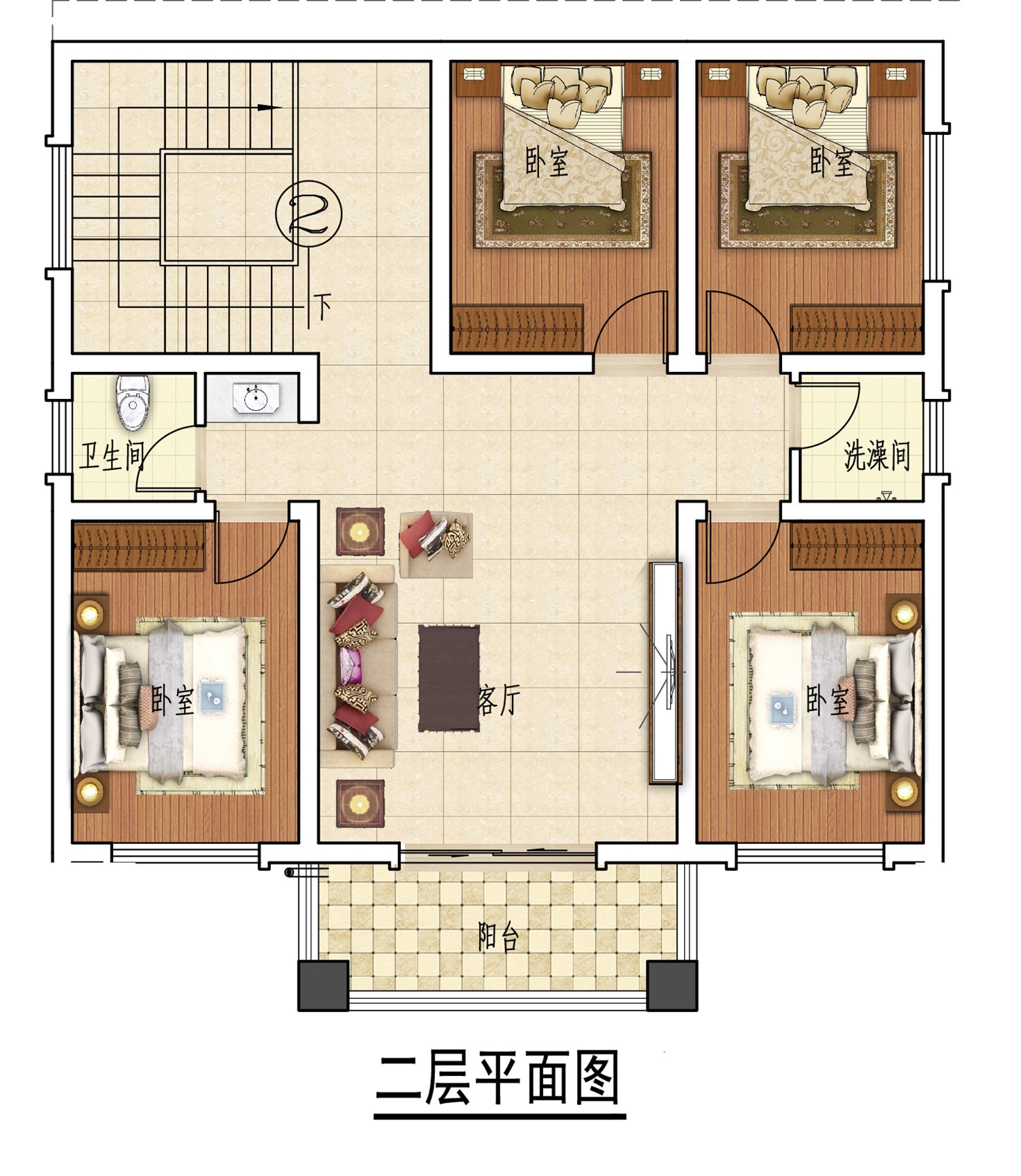 乡建设计魔方图纸效果图