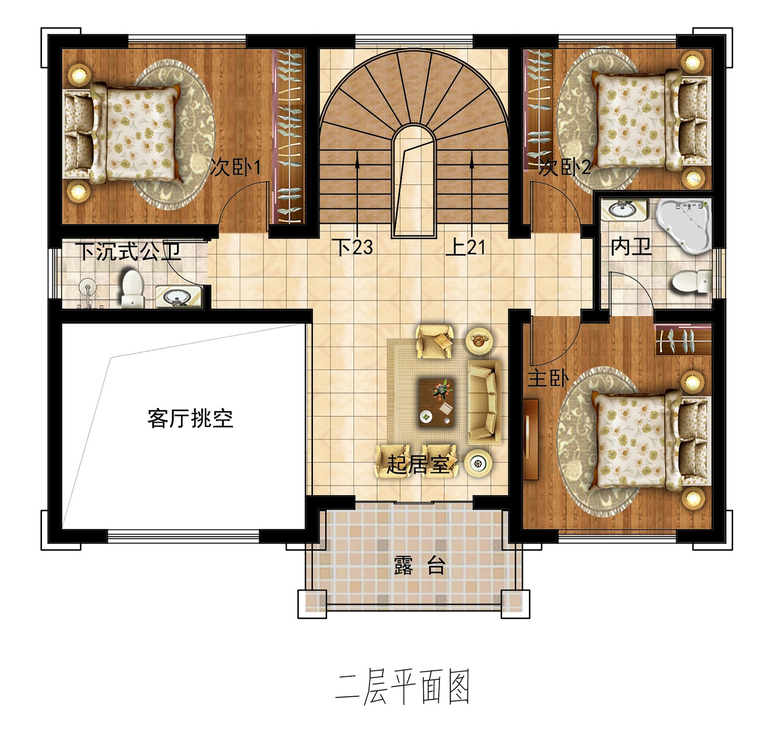乡建设计魔方图纸效果图
