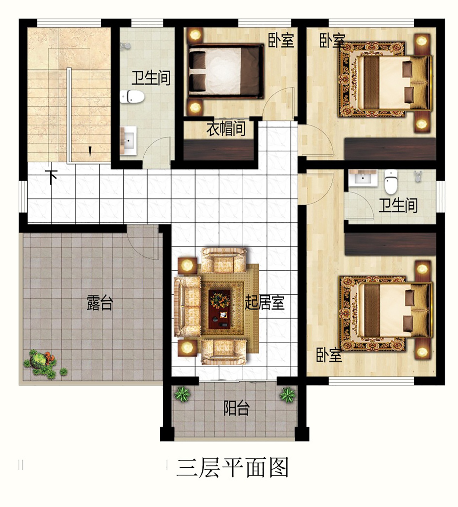 乡建设计魔方图纸效果图