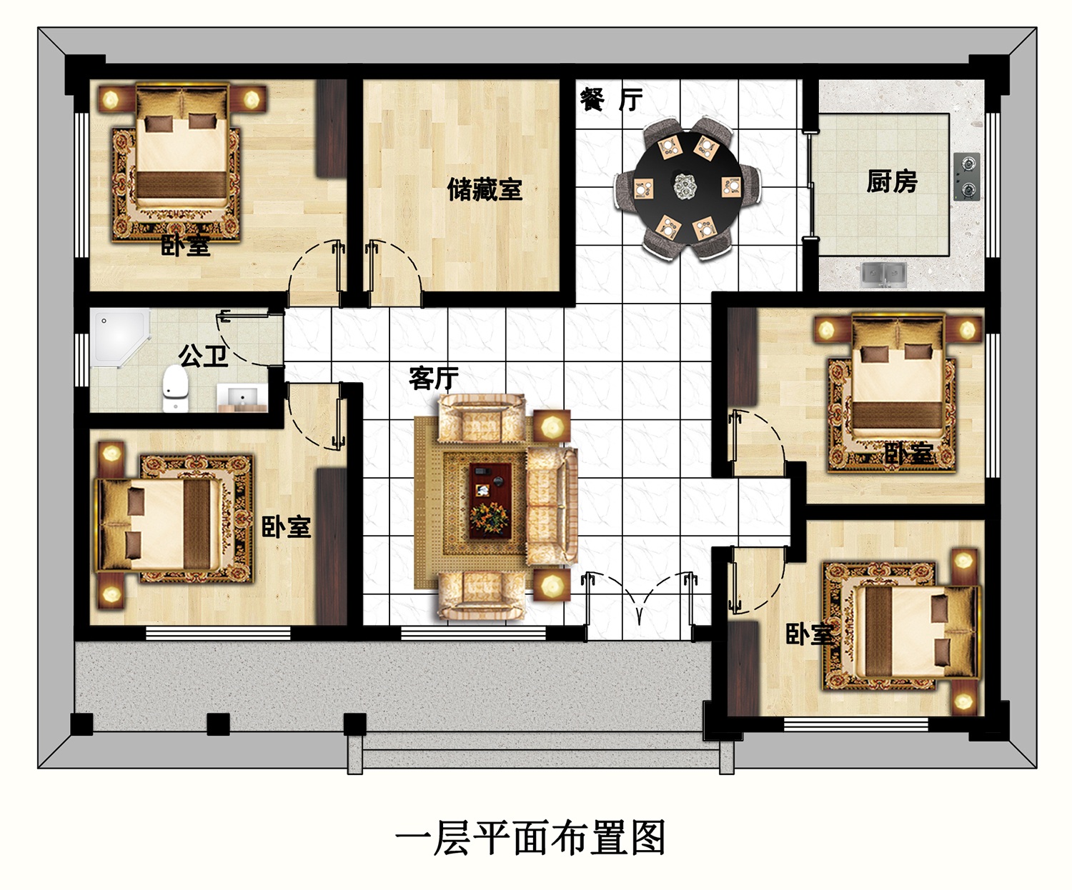 乡建设计魔方图纸效果图