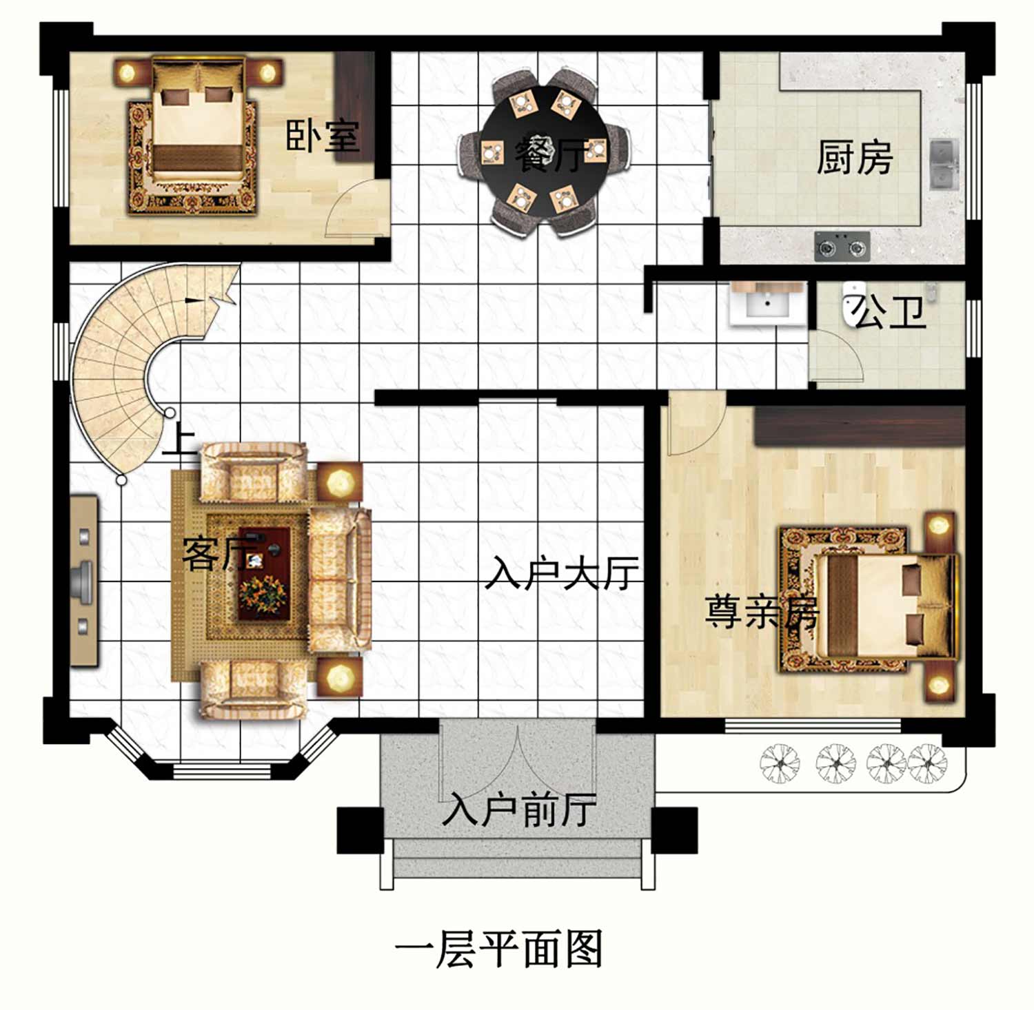 乡建设计魔方图纸效果图
