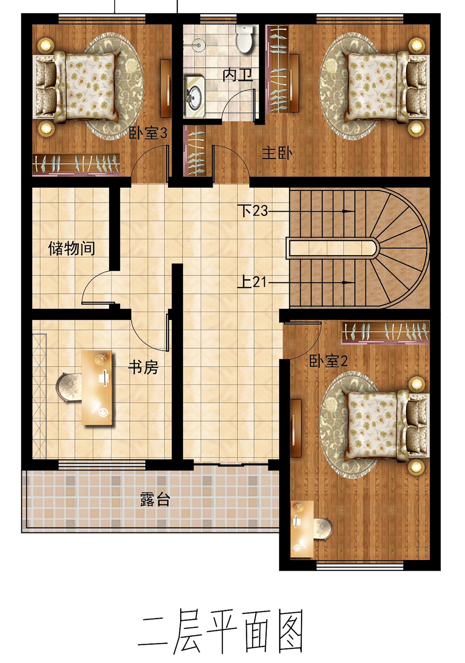 乡建设计魔方图纸效果图