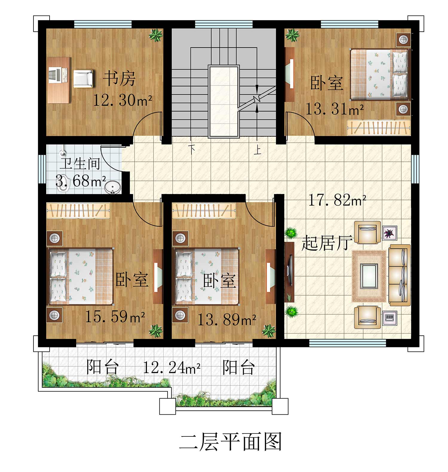 乡建设计魔方图纸效果图