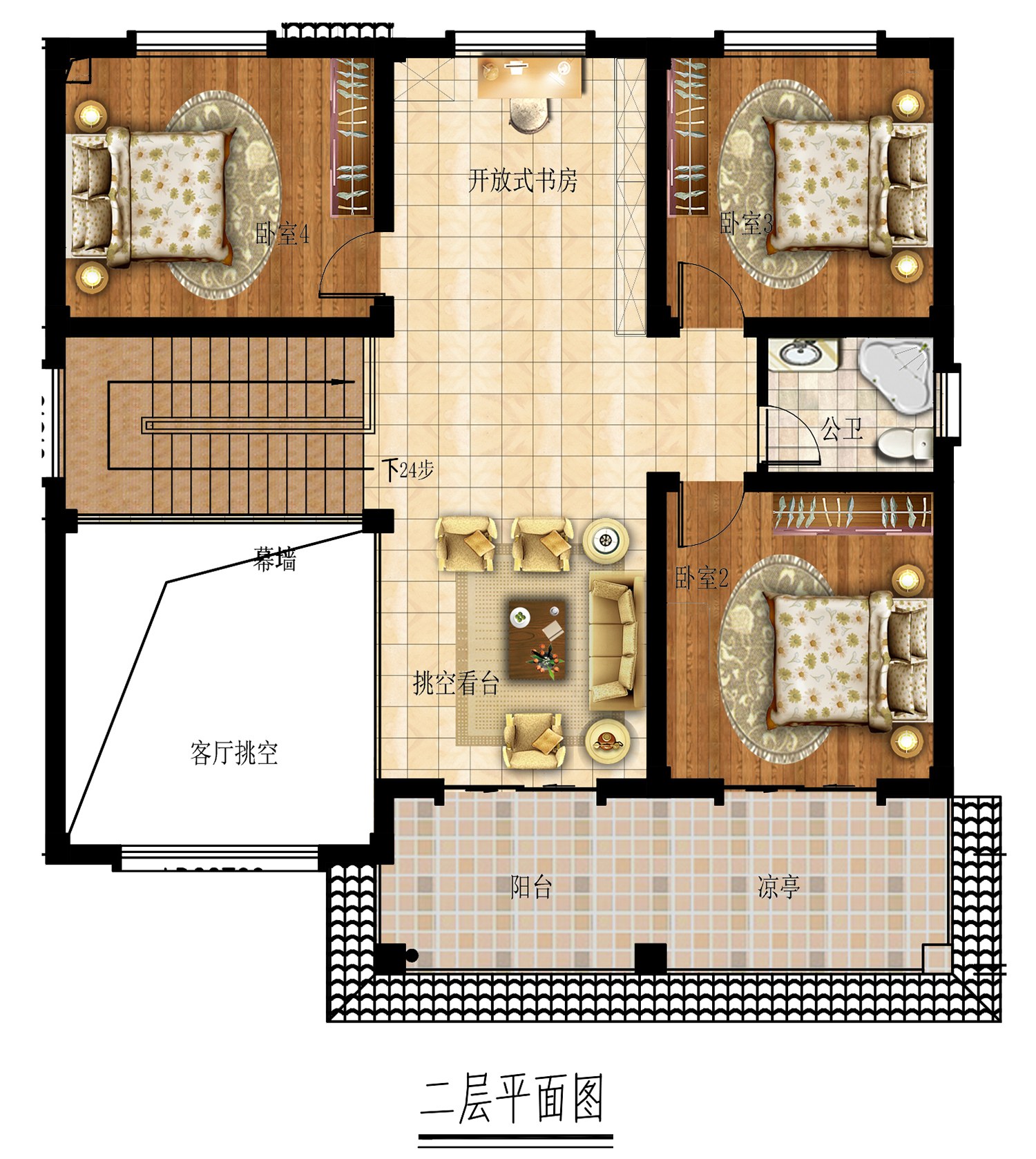 乡建设计魔方图纸效果图