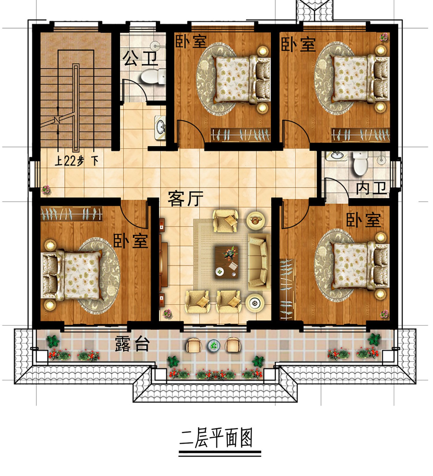 乡建设计魔方图纸效果图