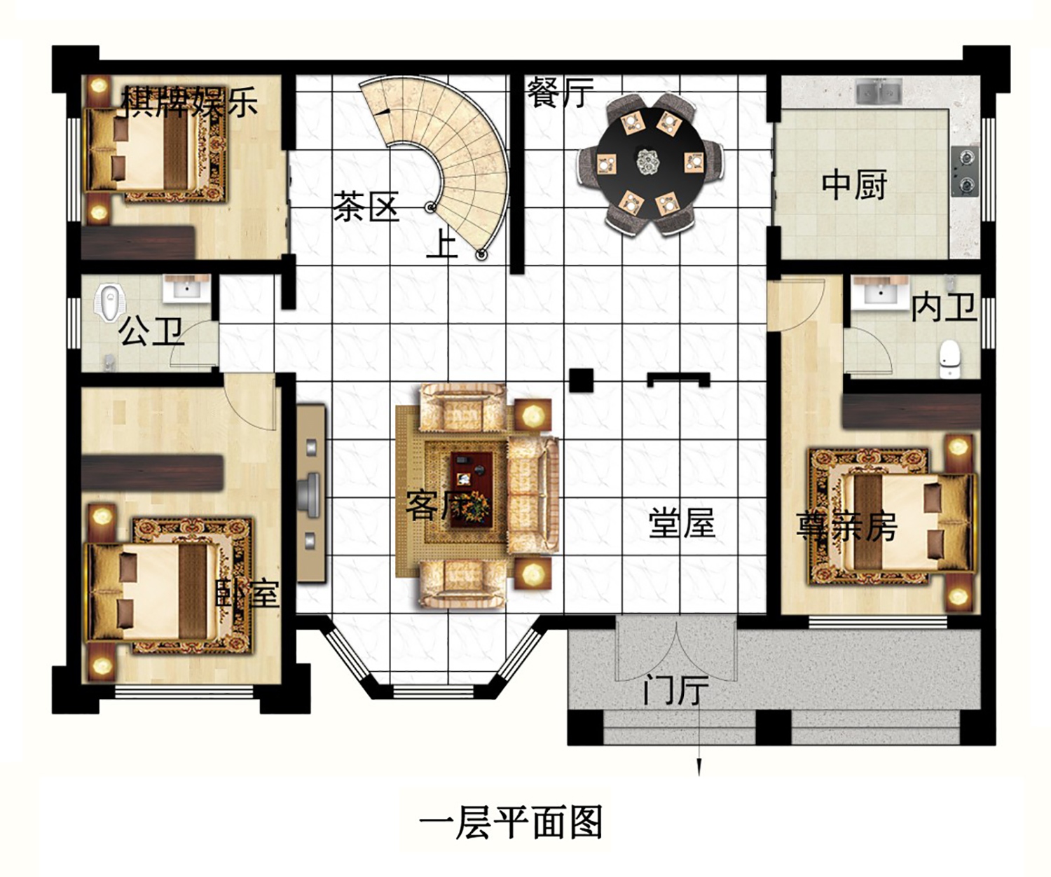 乡建设计魔方图纸效果图