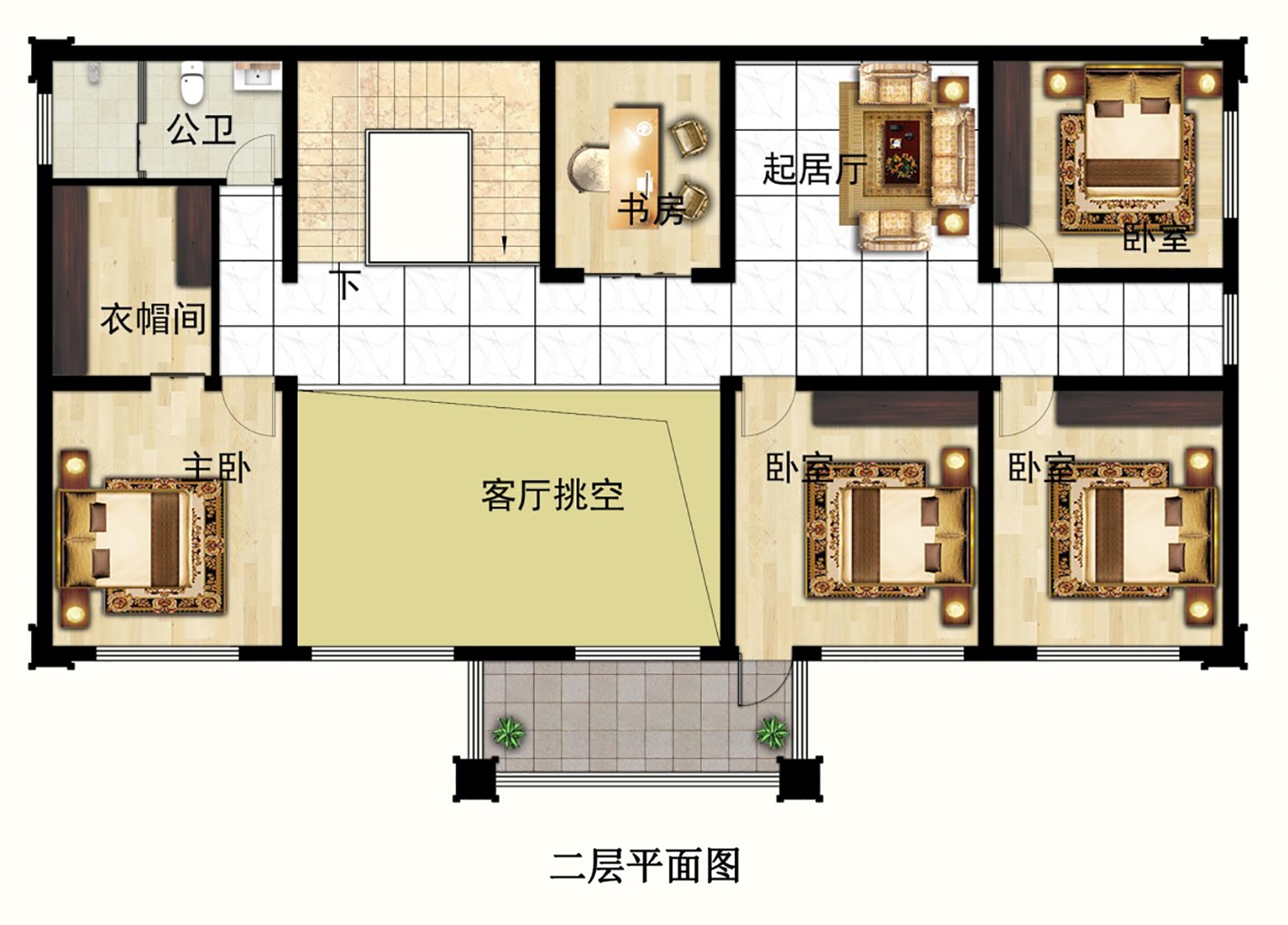 乡建设计魔方图纸效果图