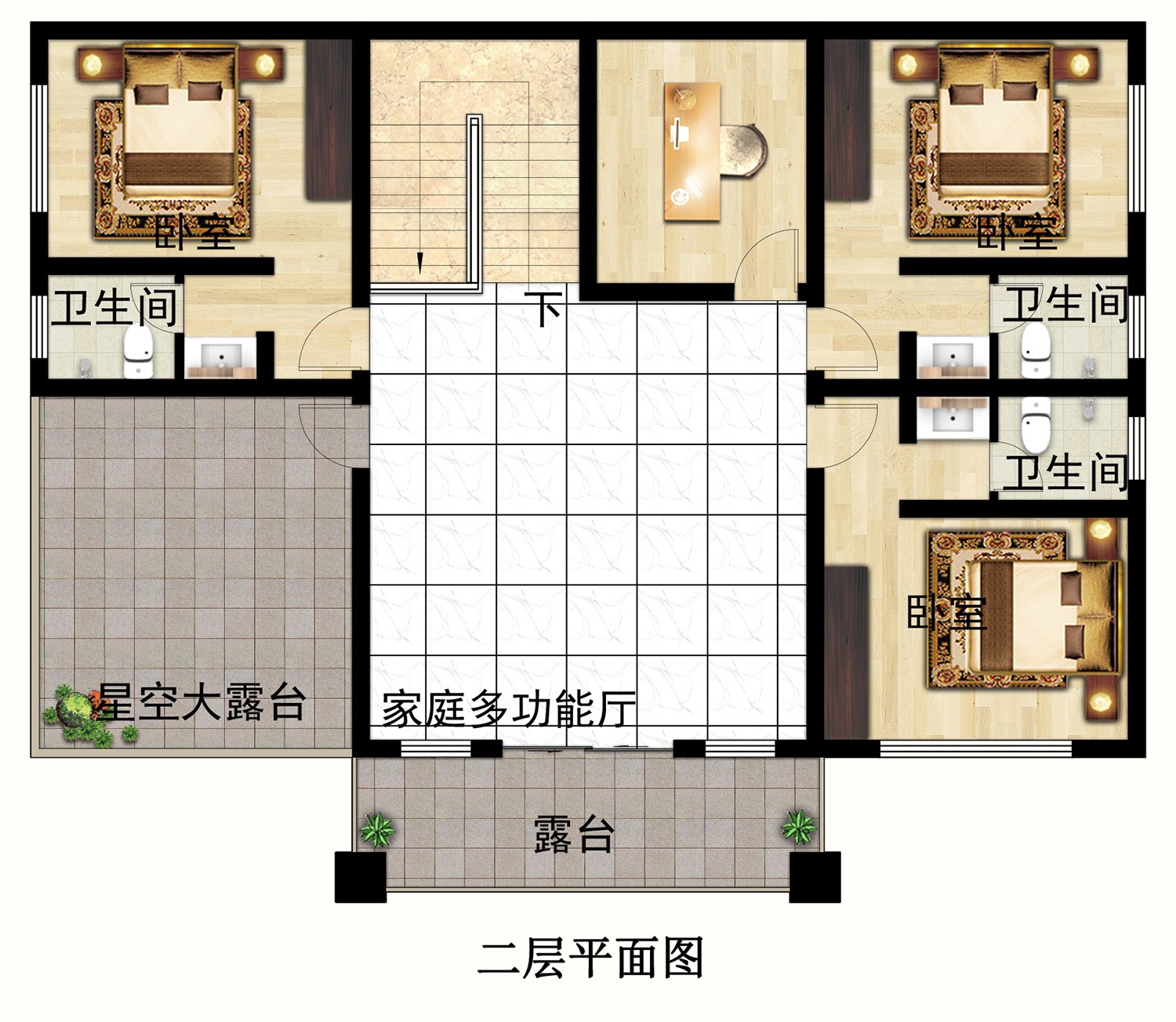 乡建设计魔方图纸效果图