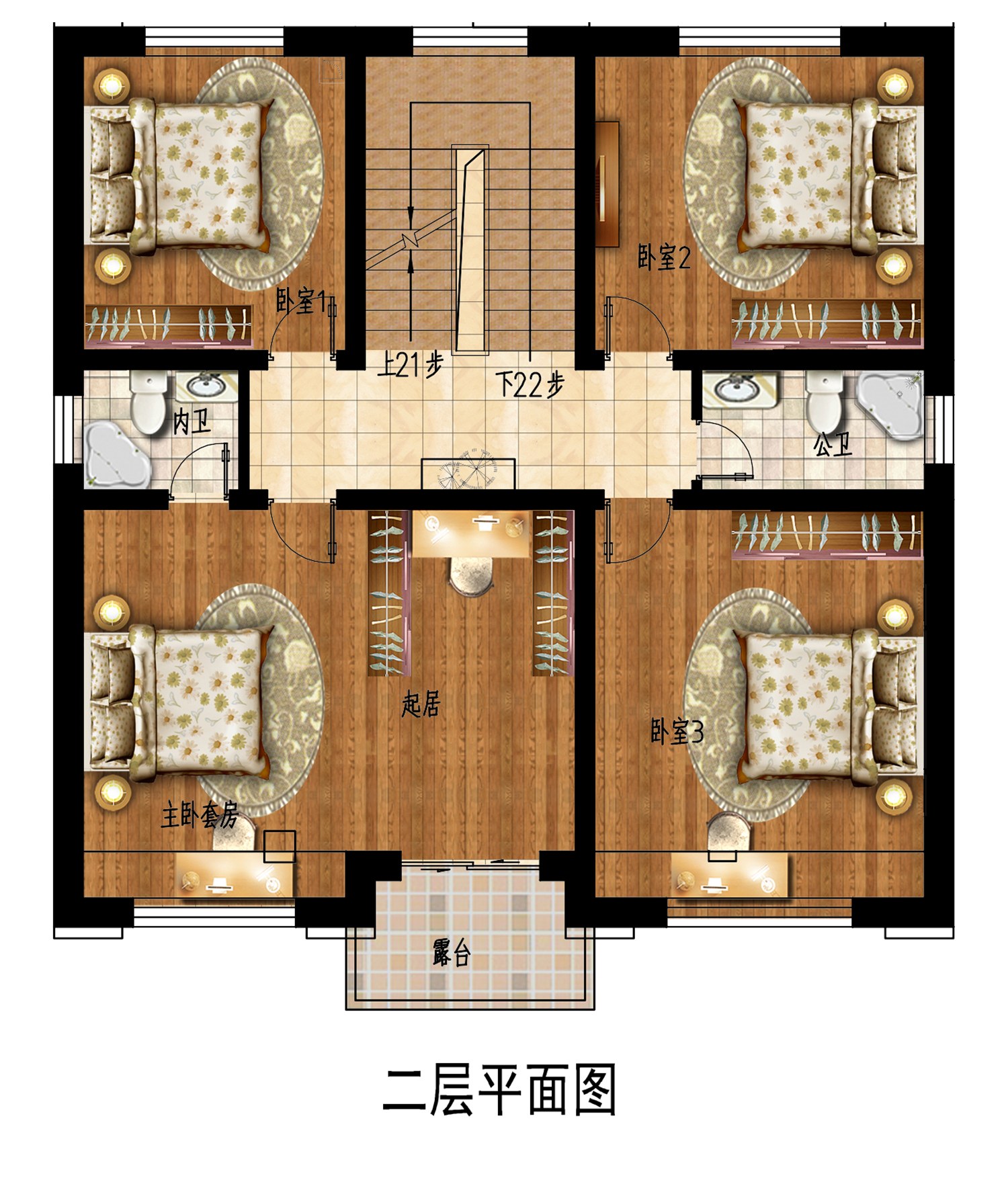 乡建设计魔方图纸效果图