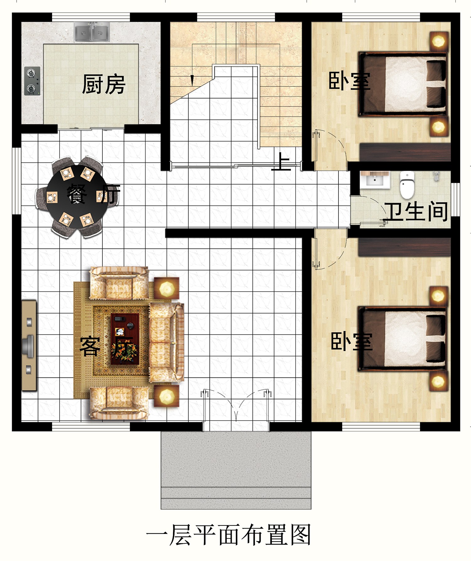 乡建设计魔方图纸效果图