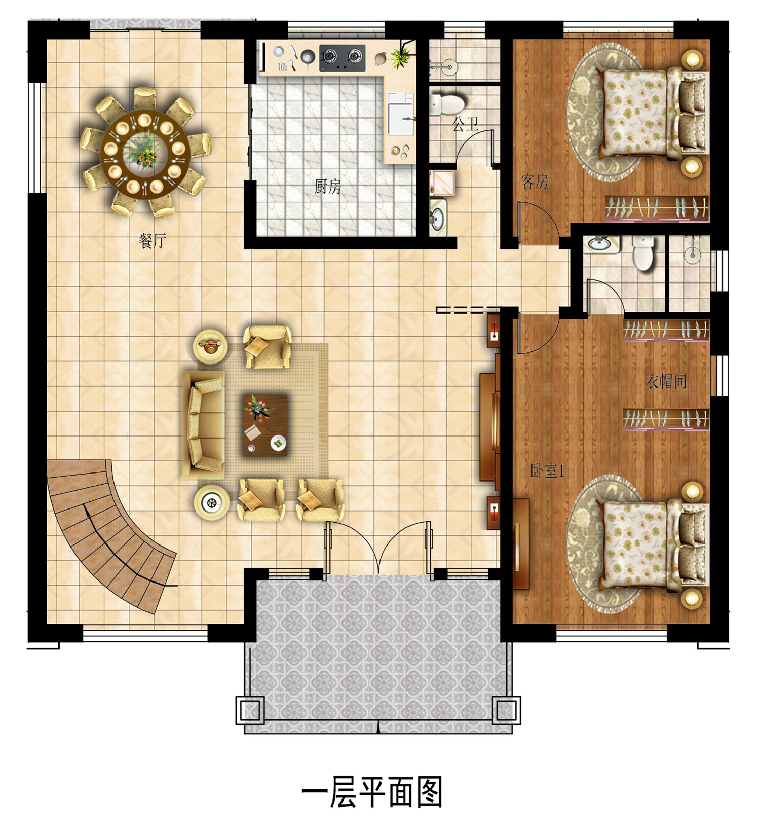 乡建设计魔方图纸效果图
