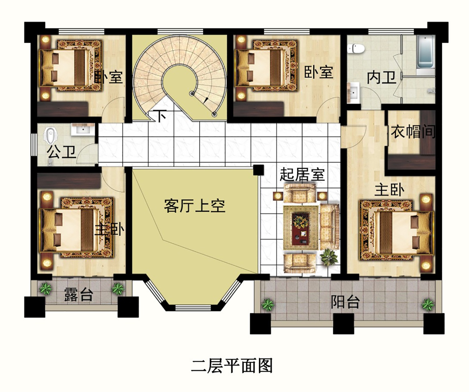 乡建设计魔方图纸效果图