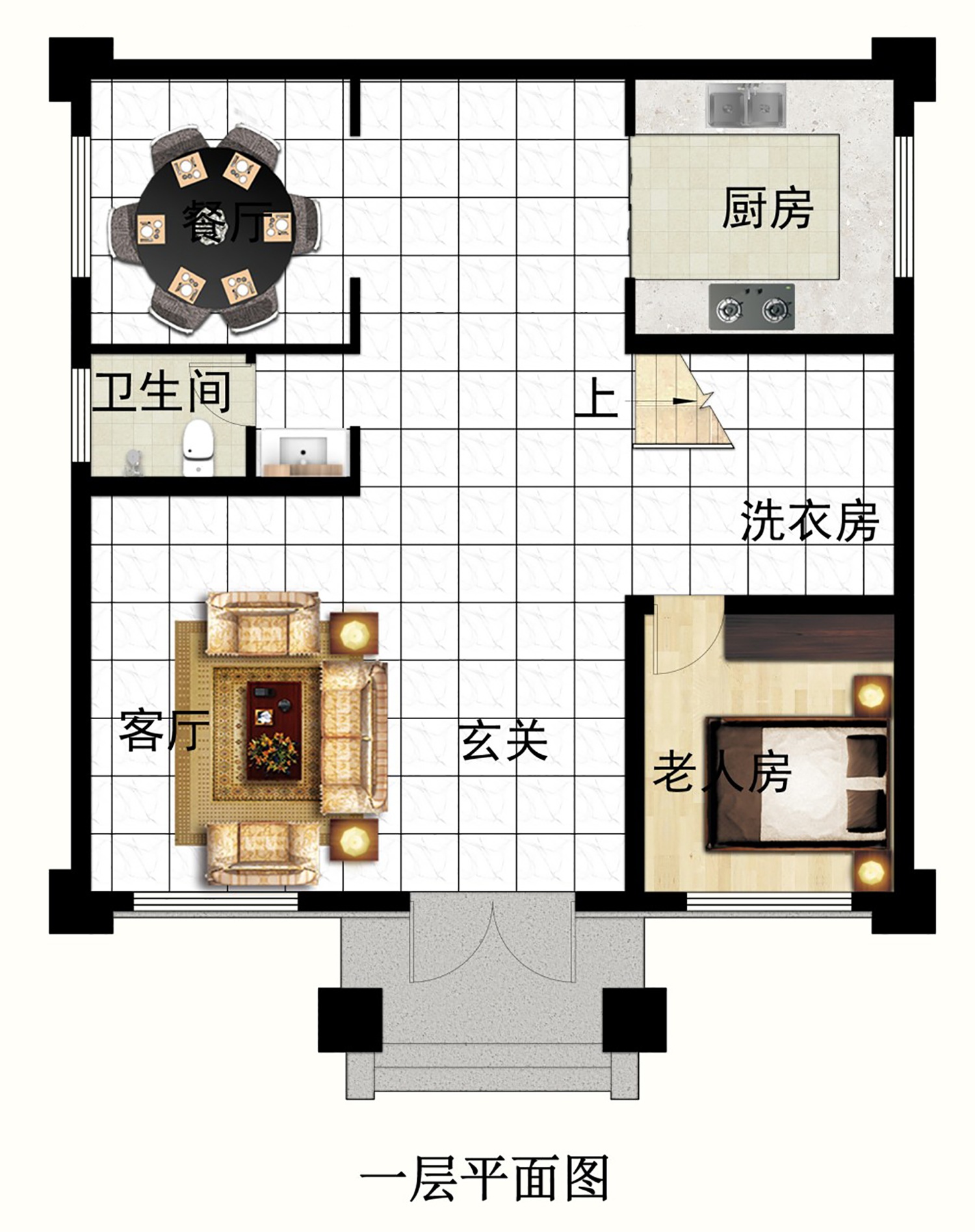 乡建设计魔方图纸效果图