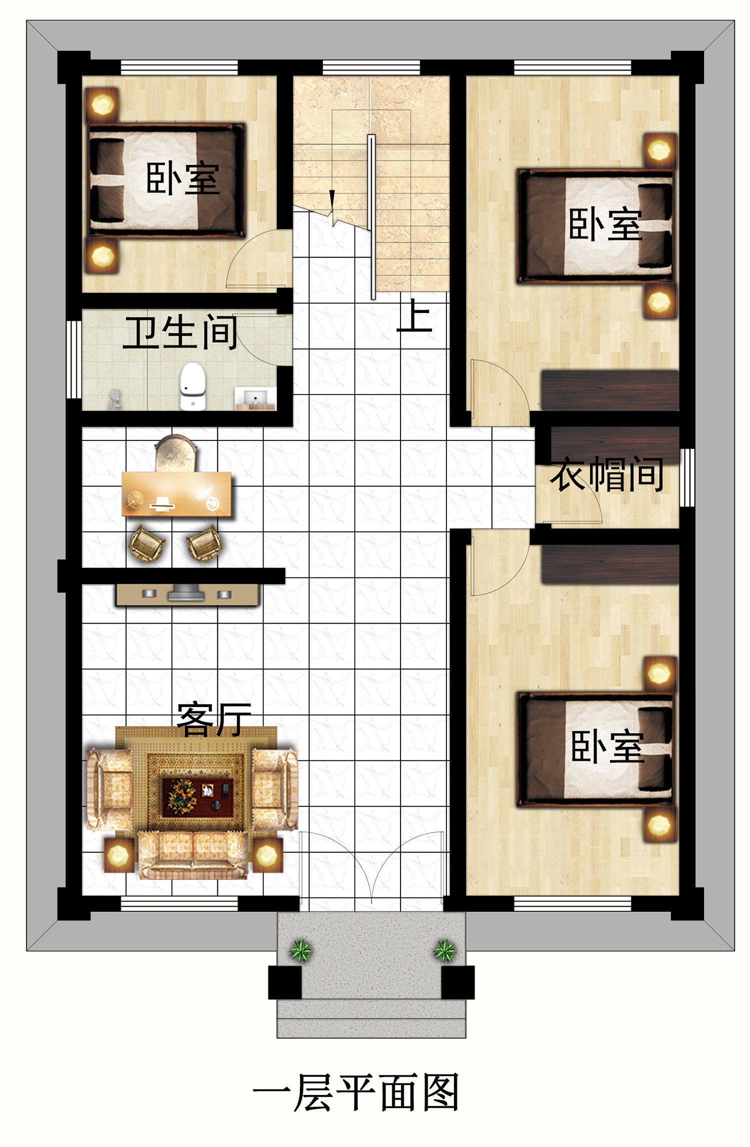 乡建设计魔方图纸效果图