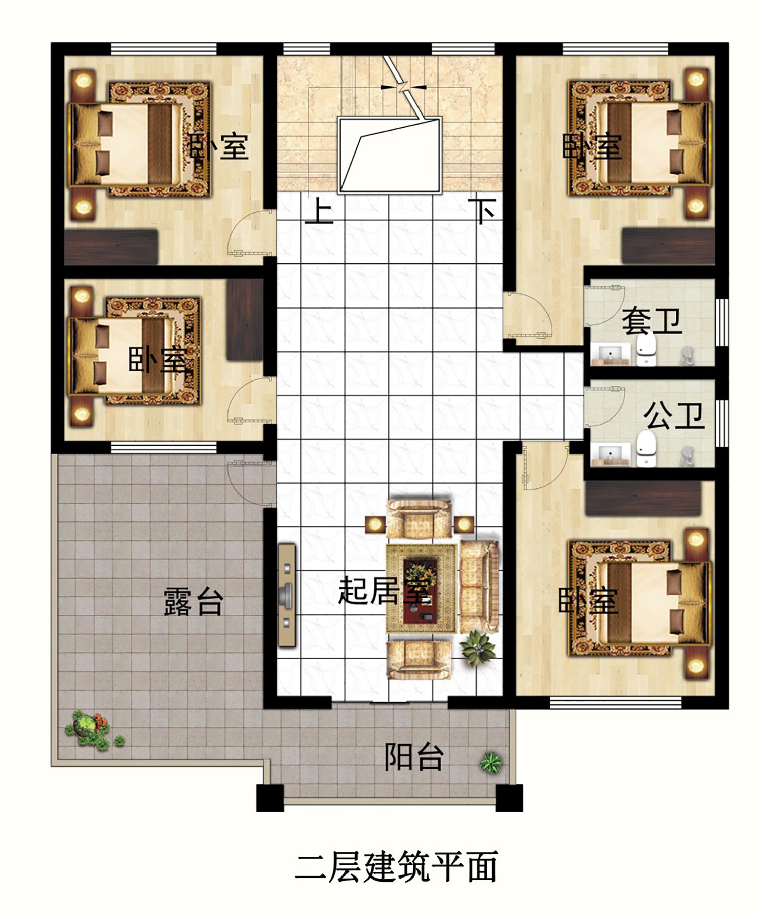 乡建设计魔方图纸效果图