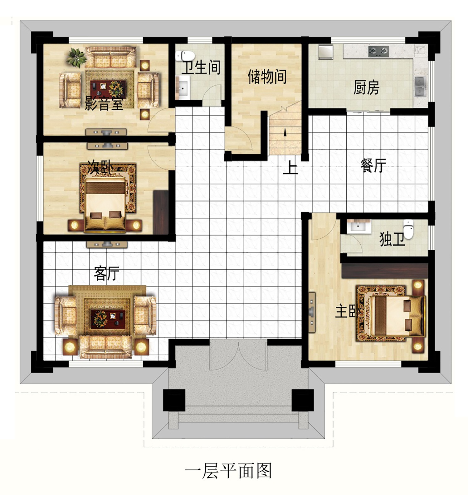 乡建设计魔方图纸效果图