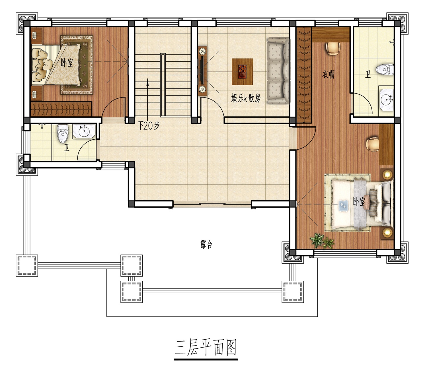 乡建设计魔方图纸效果图