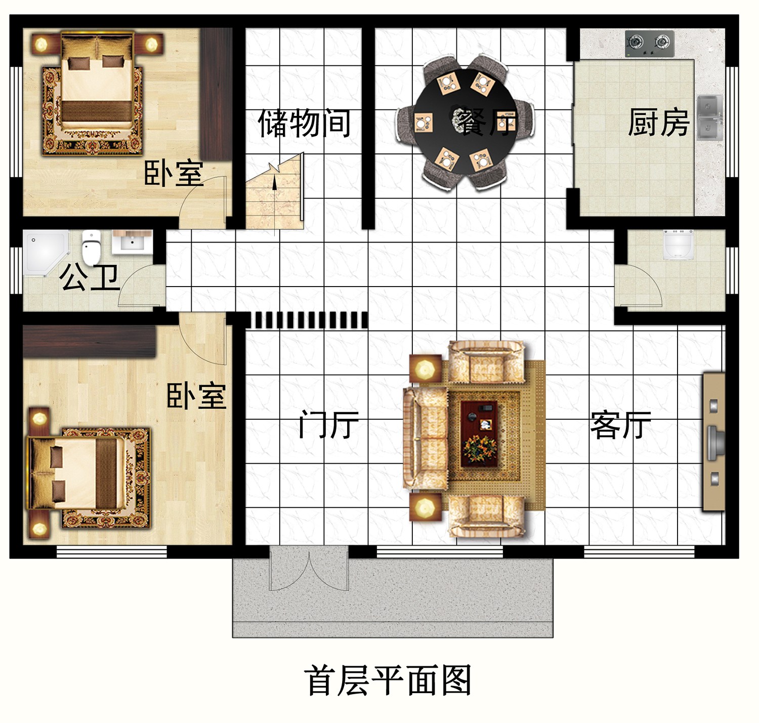 乡建设计魔方图纸效果图
