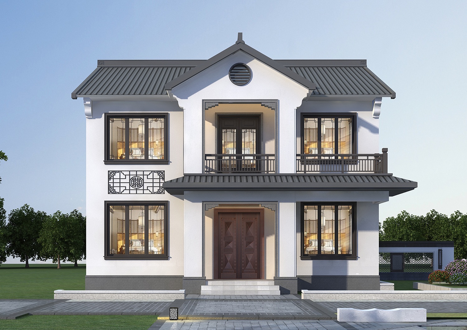乡建设计魔方图纸效果图