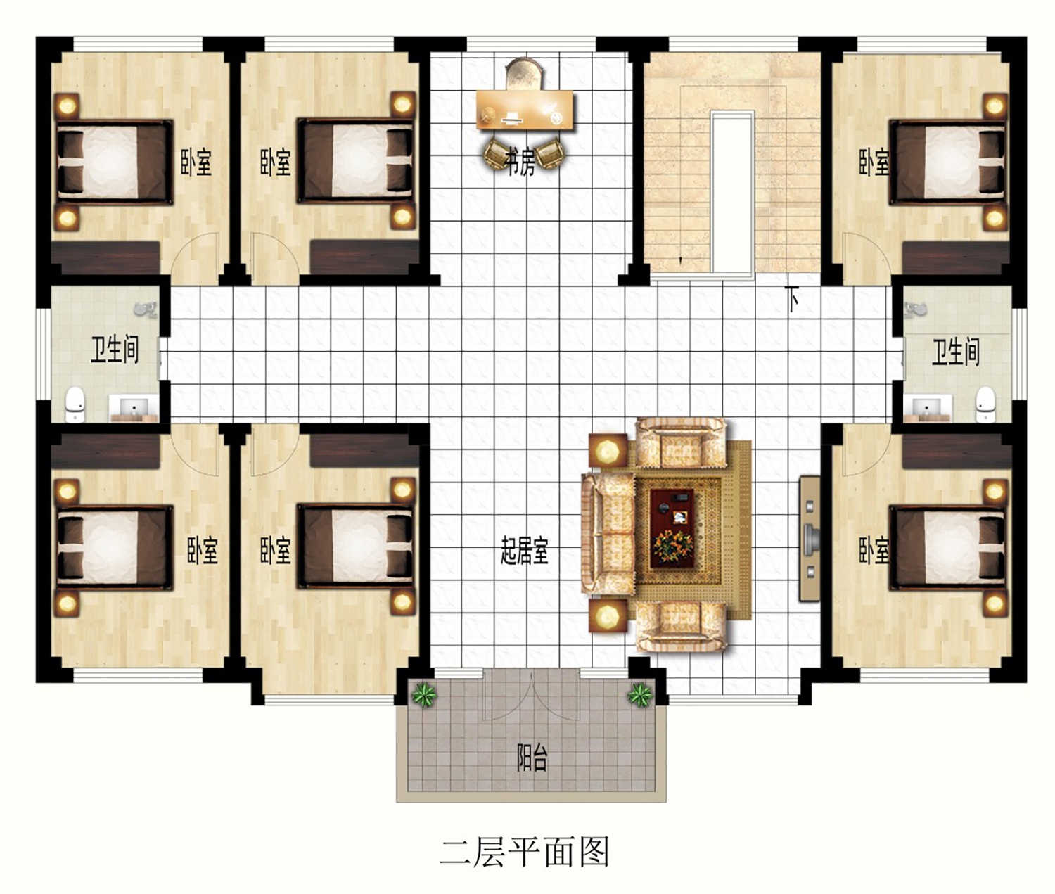 乡建设计魔方图纸效果图