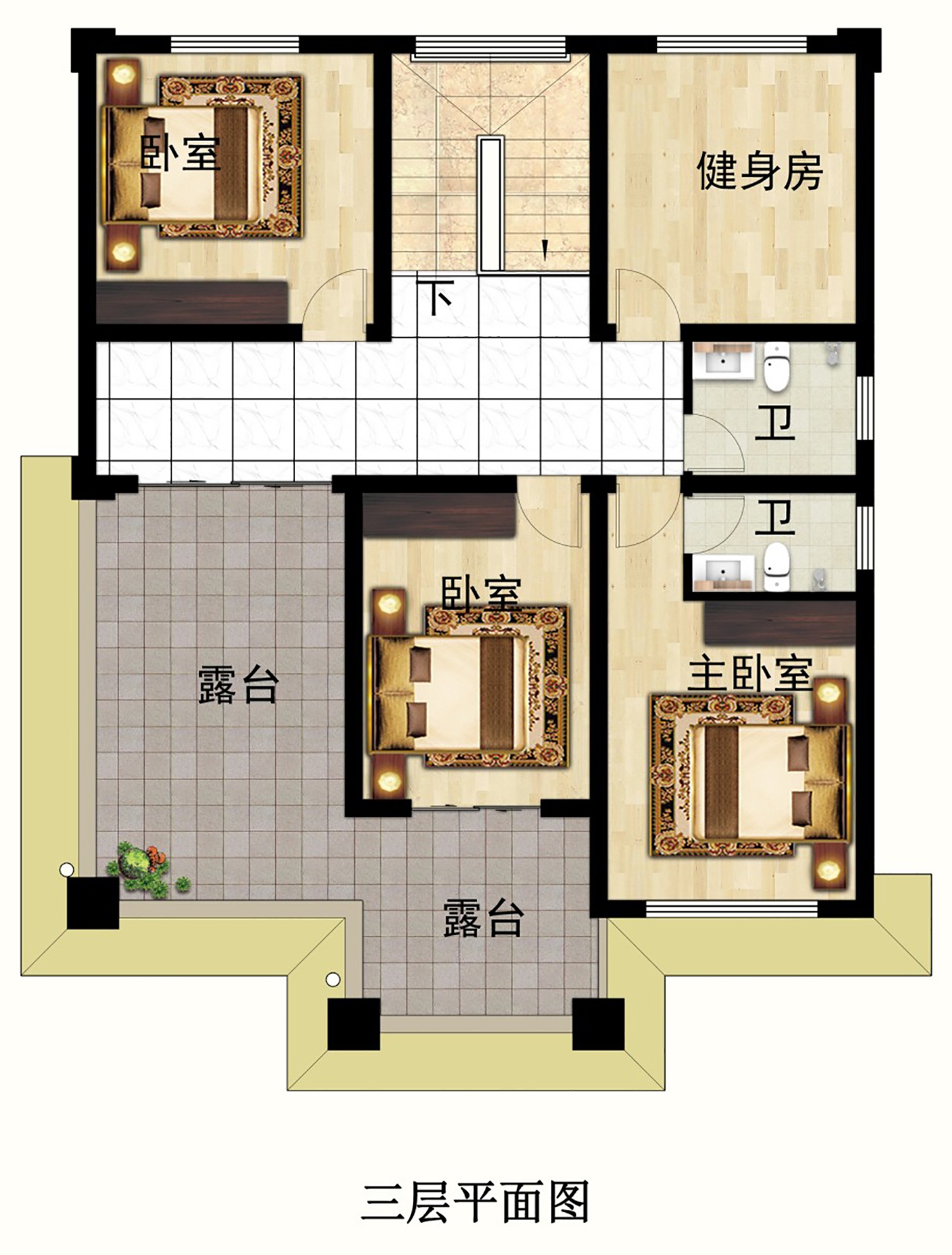 乡建设计魔方图纸效果图