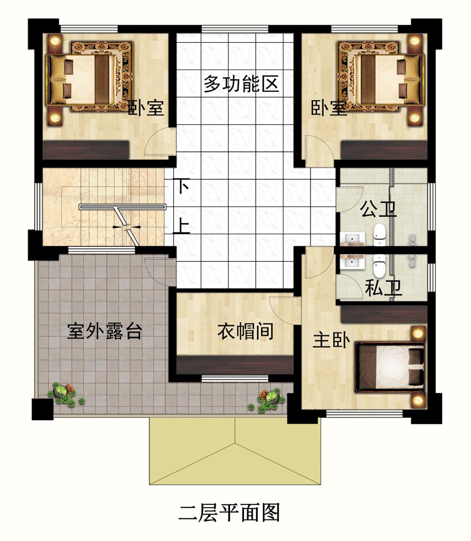 乡建设计魔方图纸效果图