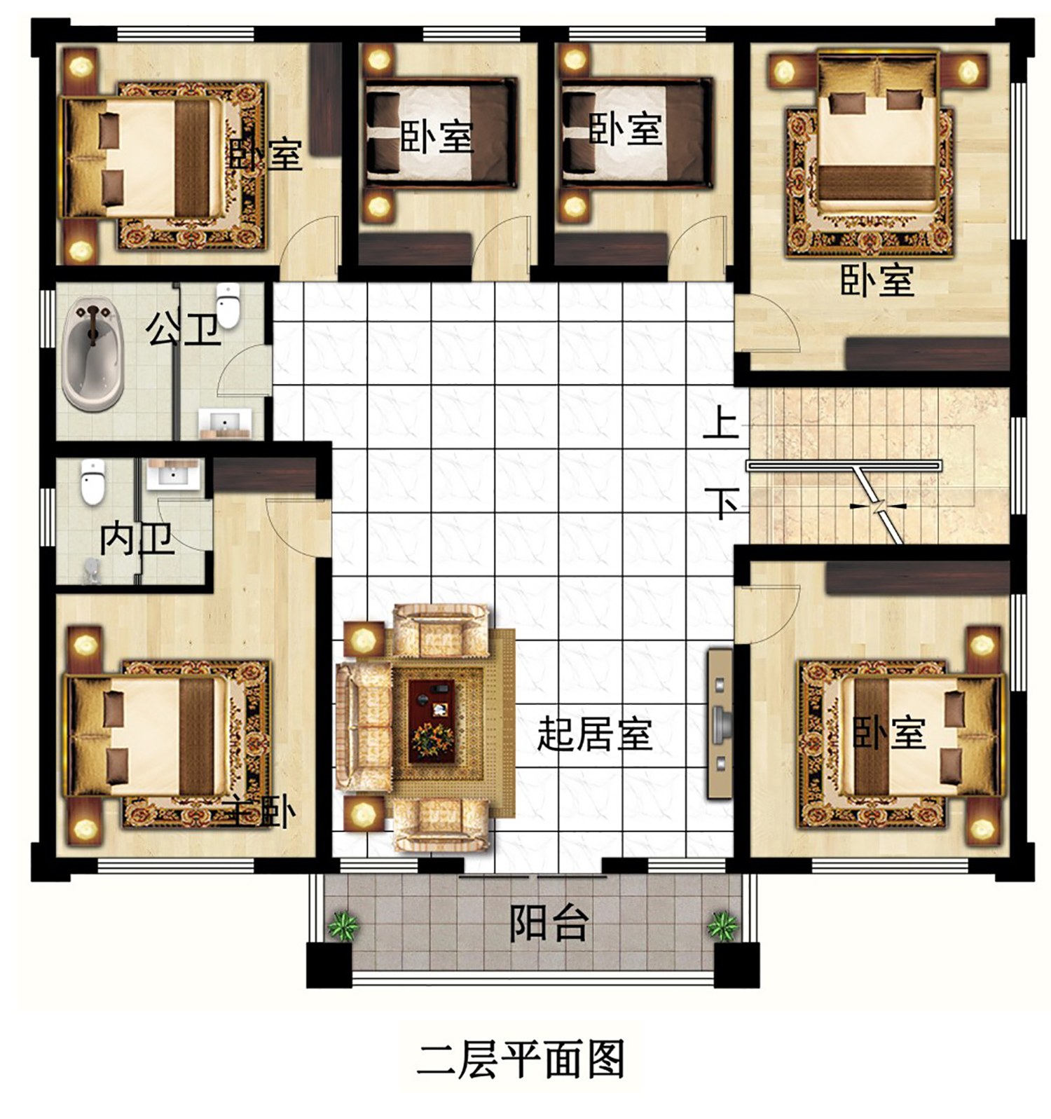乡建设计魔方图纸效果图