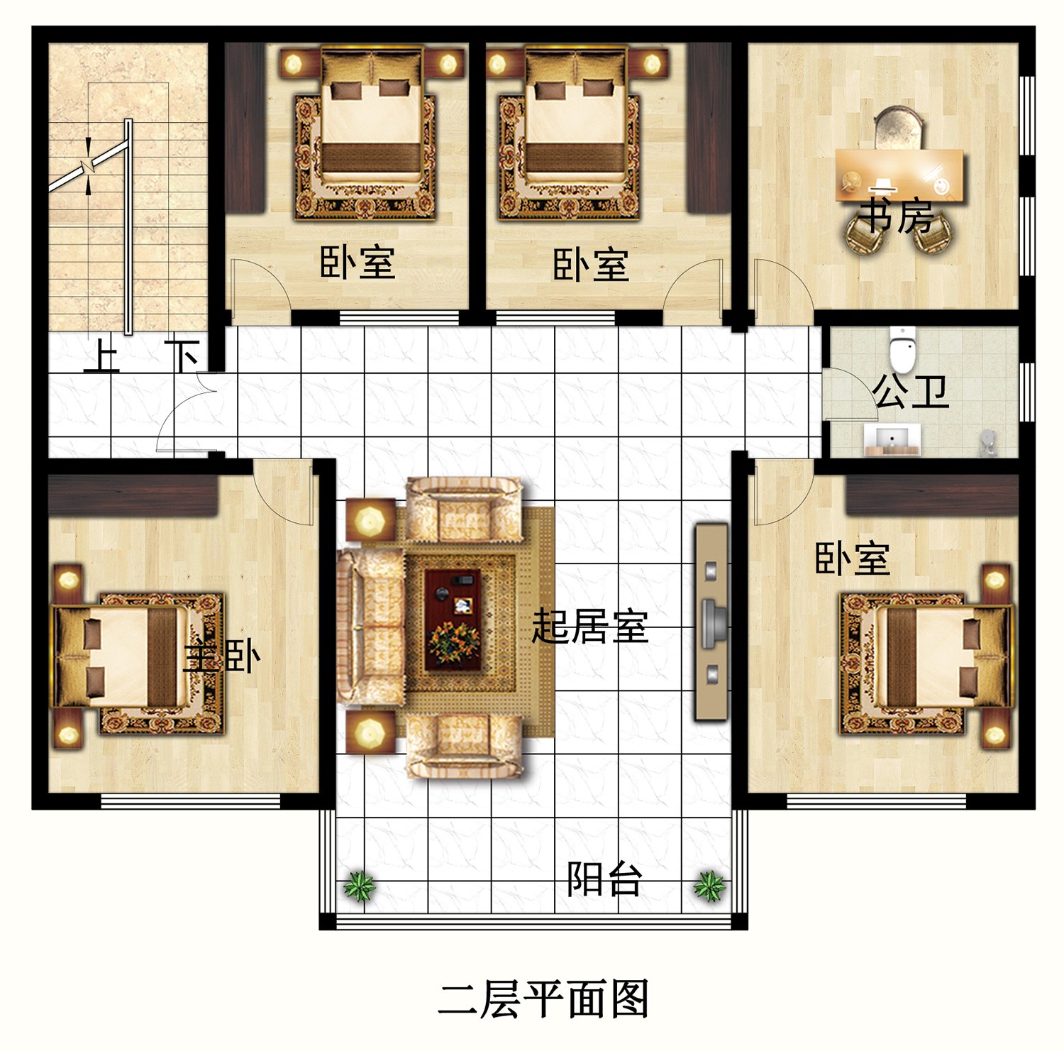 乡建设计魔方图纸效果图