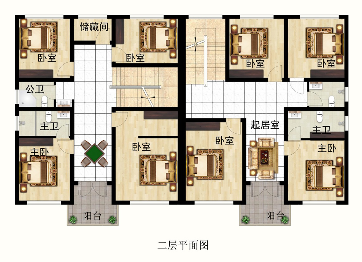 乡建设计魔方图纸效果图